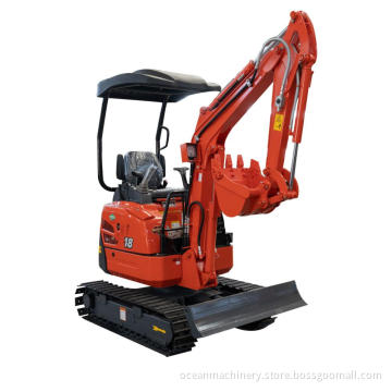 1.8tons smaller diggers excavators OCE18